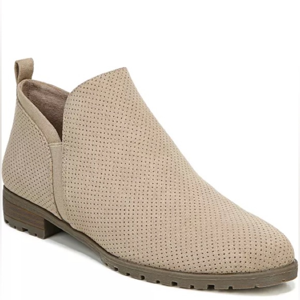 Dr Scholls Women's Rollin Booties WOODSMOKE BROWN MICROFIBER